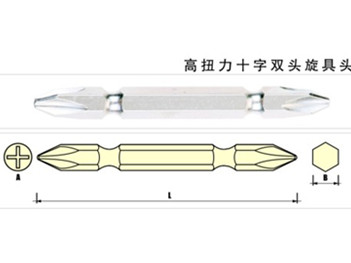 捷科牌高扭力双头＂+＂字风批嘴PH165T