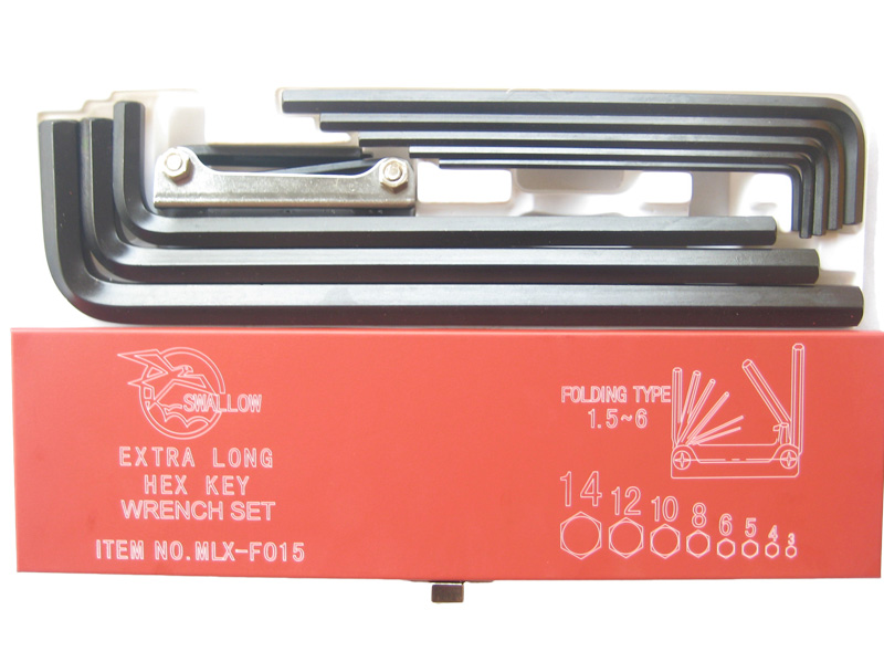 燕子牌铁盒套装内六角扳手MLX-F015